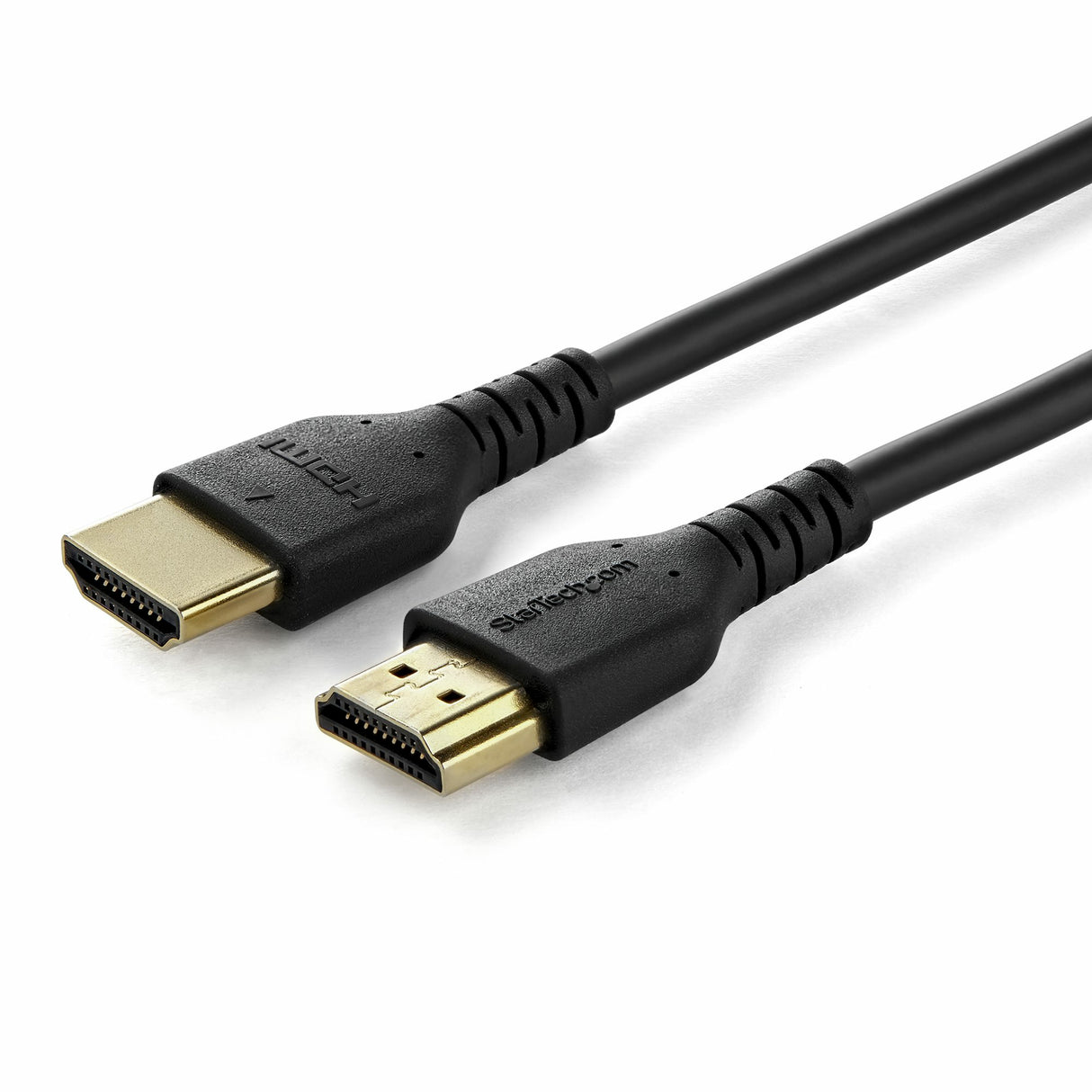 StarTech.com 5ft (1.5m) Slim HDMI Cable, Flexible Premium Certified HDMI 2.0 Cord with Ethernet, UHD 4K 60Hz HDR10, Durable Aramid Fiber Design with TPE Jacket