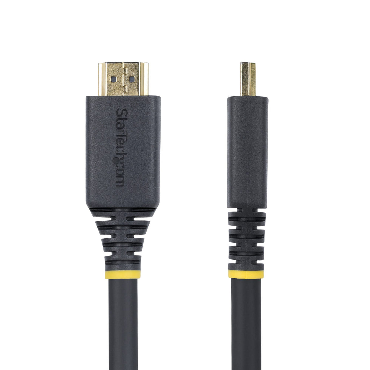 StarTech.com 50ft (15.2m) Active High Speed HDMI Cable, 4K 60Hz/1440p 144Hz, HDR10/HDCP 2.2/ARC, 18Gbps, UHD HDMI 2.0 Cord for TV/Monitor/Display, TPE Jacket