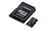 Kingston Technology 64GB microSDXC Industrial C10 A1 pSLC Card + SD Adapter
