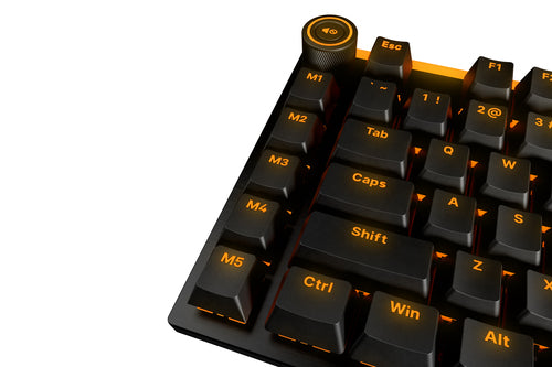 be quiet! Light Mount Silent Tactile US ANSI keyboard Gaming USB QWERTY US English Black