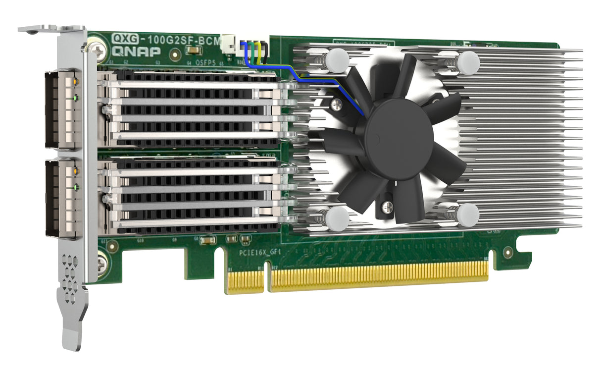 QNAP QXG-100G2SF-BCM network card Internal Fiber 100000 Mbit/s