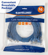 Intellinet 742566 networking cable Blue 5 m Cat6 U/UTP (UTP)