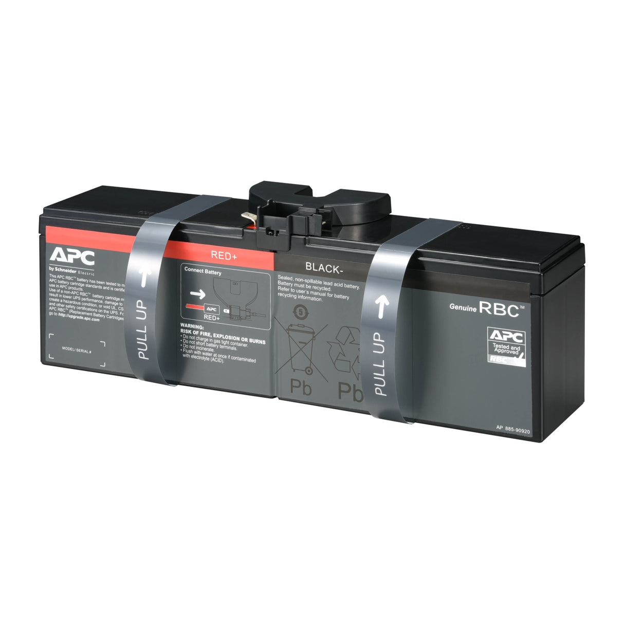 APC Replacement Battery Cartridge for Back-UPS Pro, 24V 9Ah lead-acid battery, 2-year repair or replace warranty