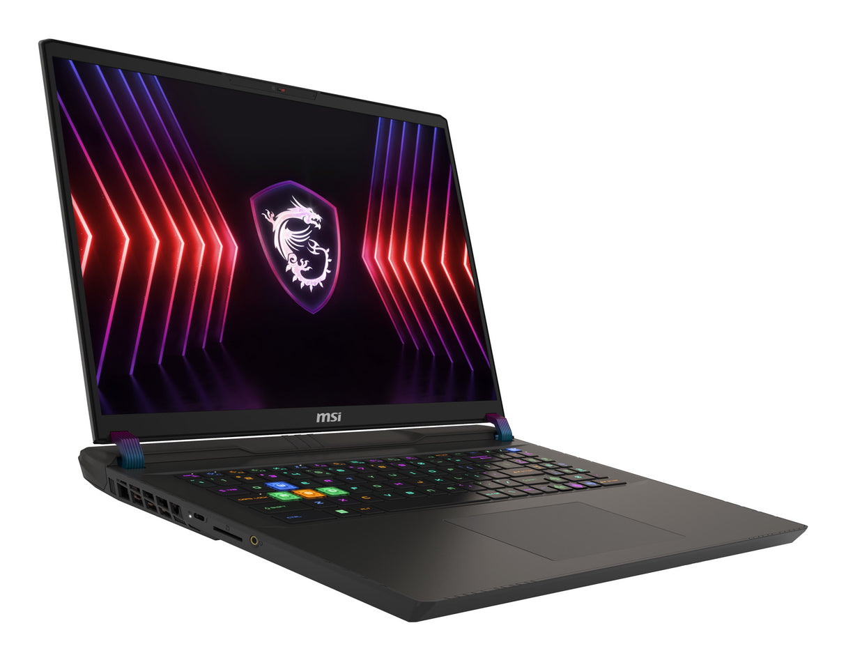 MSI Vector 17 HX A13VHG-679CA Intel® Core™ i9 i9-13980HX Laptop 43.2 cm (17") Full HD+ 32 GB DDR5-SDRAM 1 TB SSD NVIDIA GeForce RTX 4080 Wi-Fi 6E (802.11ax) Windows 11 Home Black