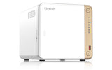 QNAP TS-462-4G NAS Tower Intel® Celeron® N4505 4 GB DDR4 0 TB QNAP QTS White