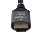 StarTech.com 15ft (4.5m) Certified Ultra High Speed HDMI Cable, 8K 60Hz/4K 120Hz, HDMI 2.1 Cable with HDR10+ / eARC, 48Gbps, 8K HDMI Cord for Monitor/TV/Display, Flexible TPE Jacket
