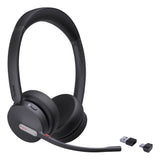 Yealink BH70 Dual Teams USB-C/A Headset Wireless Head-band Office/Call center USB Type-C / USB Type-A Bluetooth Black