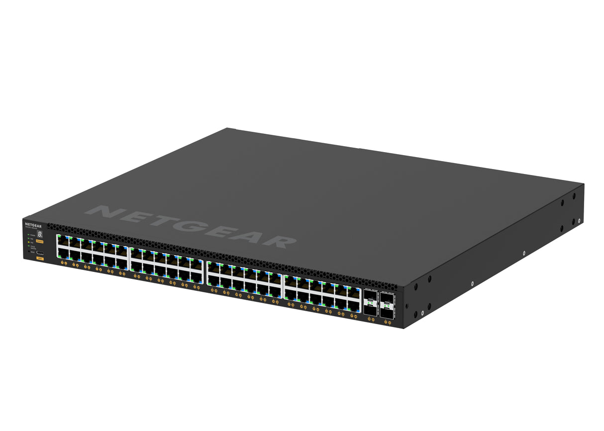 NETGEAR GSM4352 Managed L3 Gigabit Ethernet (10/100/1000) Power over Ethernet (PoE) 1U Black
