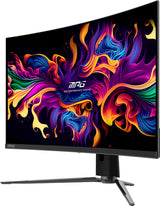 MSI MPG 321CURX QD-OLED computer monitor 80 cm (31.5") 3840 x 2160 pixels 4K Ultra HD Black