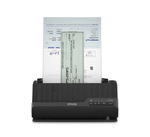 Epson ES-C320W ADF + Sheet-fed scanner 600 x 600 DPI A4 Black