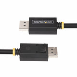 StarTech.com 3ft (91cm) DisplayPort 2.1 Cable, VESA Certified DP40 DisplayPort Cable w/UHBR10/HDR/HDCP 2.2, 8K 60Hz/4K 144Hz w/DSC 1.2a, 40Gbps, DP 2.1 Cable, UHD Monitor Cord, M/M