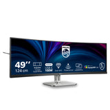 Philips 5000 series 49B2U5900C/27 computer monitor 124 cm (48.8") 5120 x 1440 pixels Dual QHD LCD Black