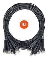 Intellinet 745192 networking cable Black 1.5 m Cat6 U/UTP (UTP)