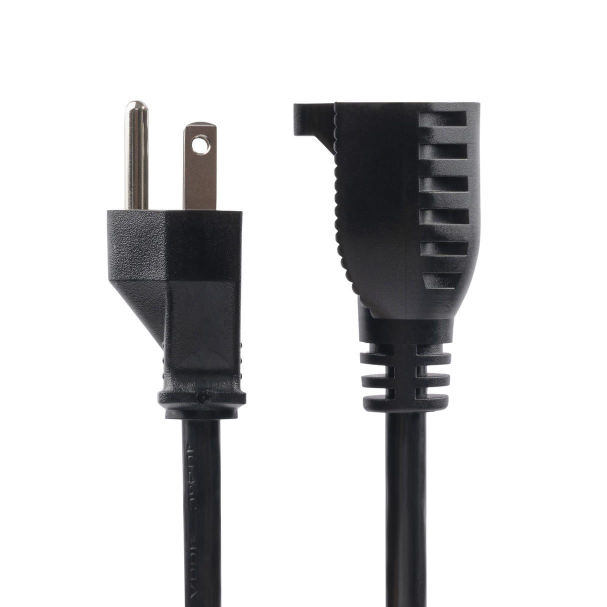 StarTech.com 10ft (3m) Power Extension Cord, NEMA 5-15P to NEMA 5-15R AC Power Cable, 10A 125V, 18AWG, Outlet Extension Power Cable, AC Power Cord, TAA Compliant, UL Listed