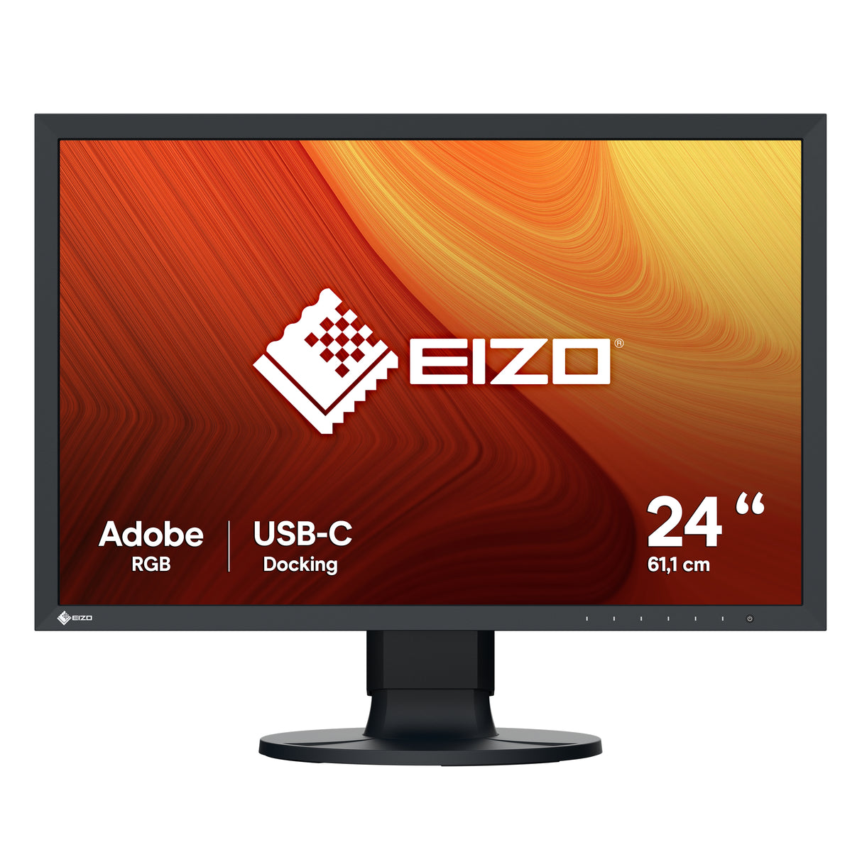 EIZO ColorEdge CS2400S-BK computer monitor 61.2 cm (24.1") 1920 x 1200 pixels WUXGA LCD Black