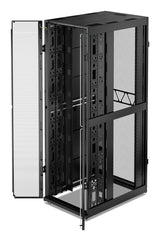 APC NetShelter SX, Server Rack Enclosure, Gen 2, 52U, 2436H x 750W x 1200D mm, with Sides, Black