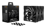 be quiet! Pure Wings 3 120mm | PWM high-speed Triple Pack Computer case Fan 12 cm Black 3 pc(s)