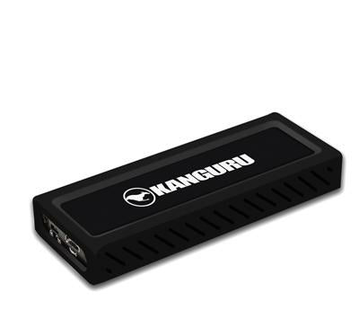 iStorage Kanguru UltraLock Superspeed+ USB-C M.2 NVMe External SSD 4 TB| Secure Portable Solid State Drive |Physical Write Protect Switch| Secure Firmware| TAA Compliant