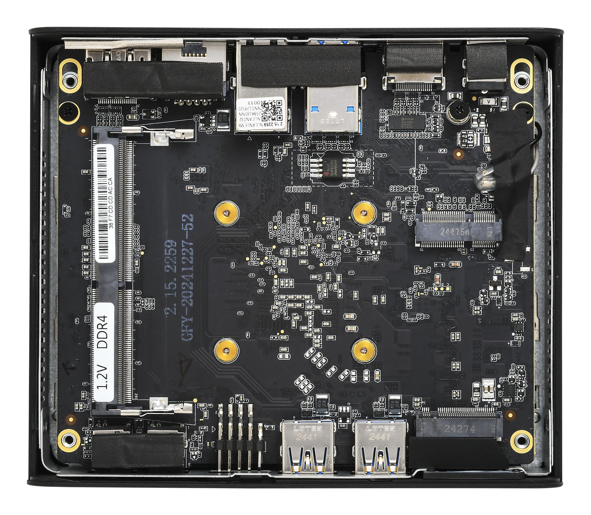 Shuttle Nano PC NE10N, Intel N 100, 1x HDMI, 1x DP, 6x USB, 1x LAN, fanless, 24/7 permanent operation, incl. VESA