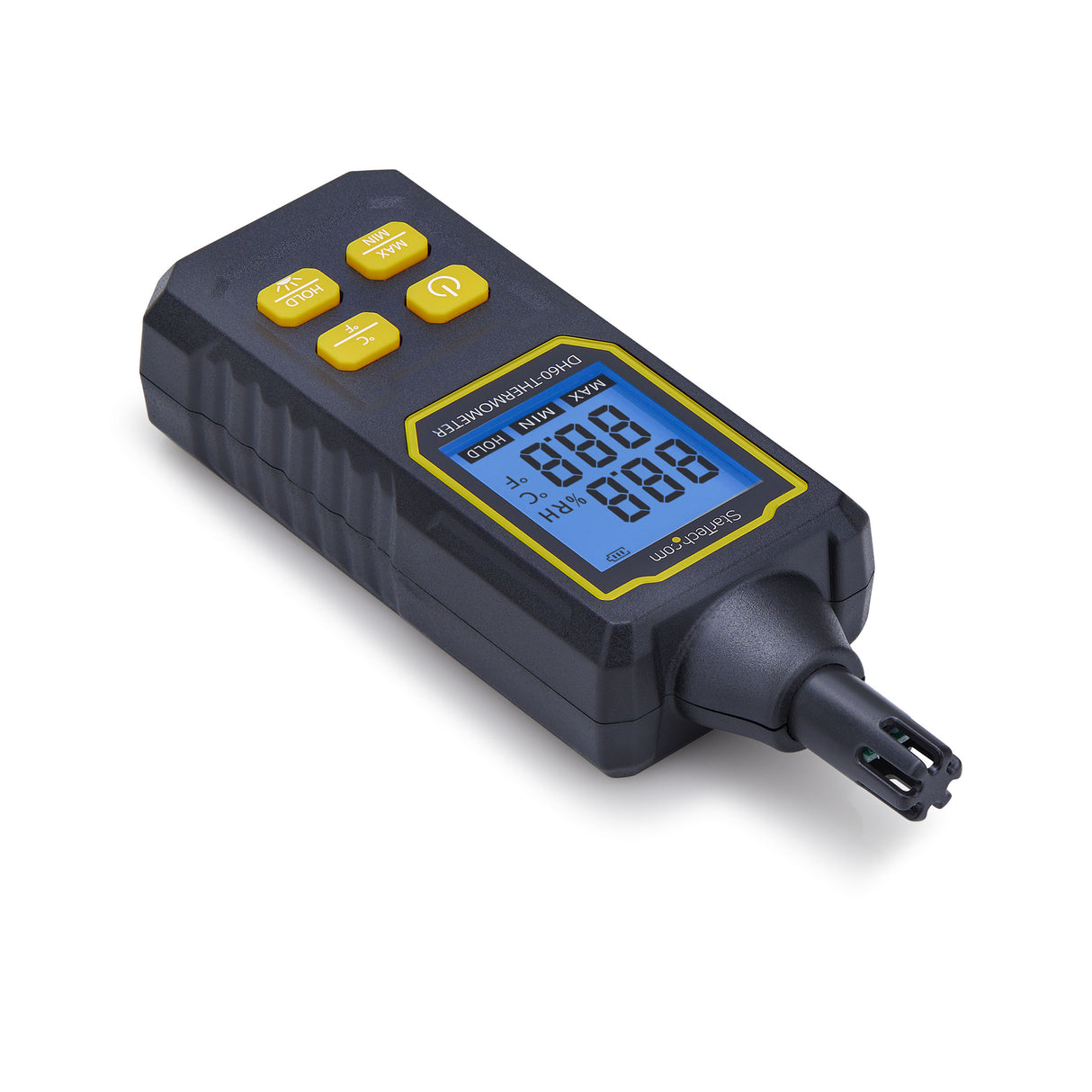 StarTech.com Handheld Digital Temperature/Humidity Meter, Hygrometer W/Large LCD, Portable Thermometer For Server Rooms/Offices, Accurate Sensor, Min/Max Readings