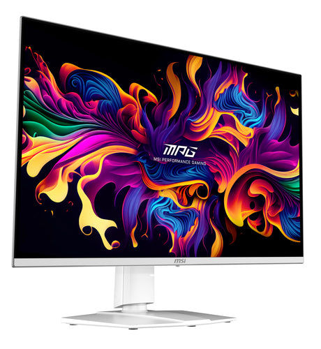 MSI MPG 321URXW QD-OLED computer monitor 80 cm (31.5") 3840 x 2160 pixels 4K Ultra HD White