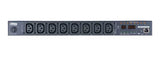 ATEN 1U 10A 8 Outlet Switched Bank Metered PDU + Free Eco PDU Manager Software