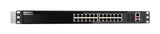 QNAP QSW-M3224-24T network switch Managed L3 10G Ethernet (100/1000/10000) 1U Black, Silver