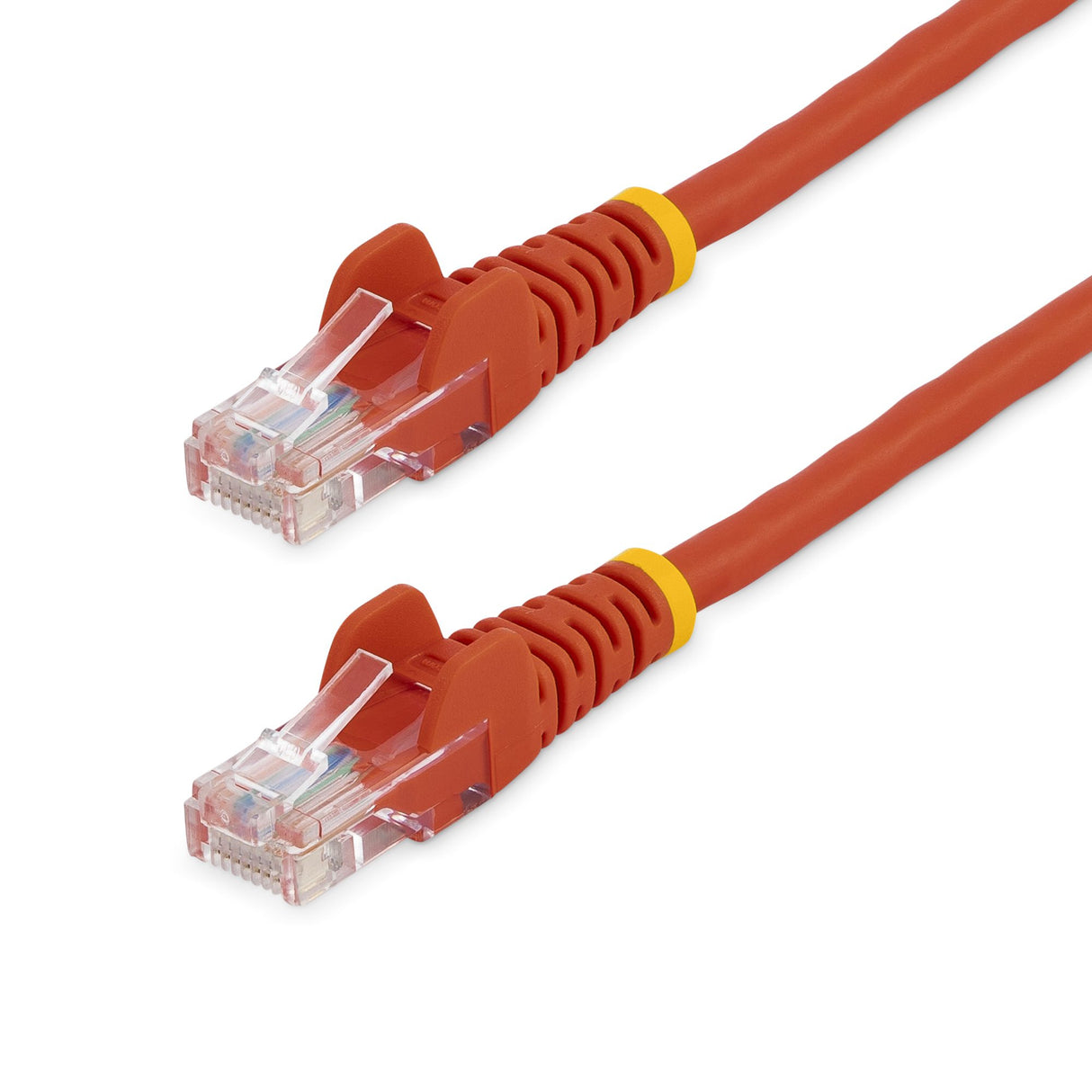 StarTech.com Cat5e Patch Cable with Snagless RJ45 Connectors - 10 ft, Red