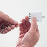 Verbatim 70772 mobile device charger Universal White AC Fast charging Indoor