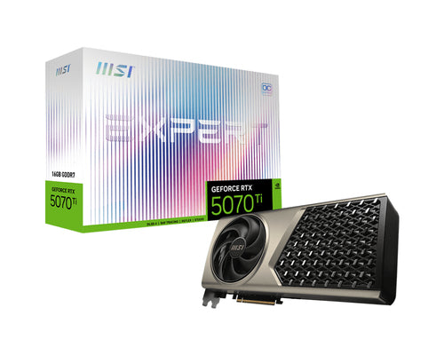 MSI GeForce RTX 5070 Ti 16G EXPERT OC NVIDIA 16 GB GDDR7