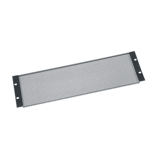 Middle Atlantic 3 RU Rack Vent Panel, Perforated with 64% Open Area - 6 Piece Contractor Pack