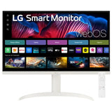 LG 32SR75U-W computer monitor 81.3 cm (32") 3840 x 2160 pixels 4K Ultra HD White