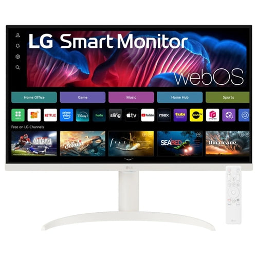 LG 32SR75U-W computer monitor 81.3 cm (32") 3840 x 2160 pixels 4K Ultra HD White