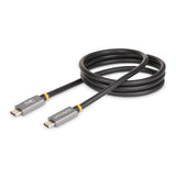 StarTech.com 3ft (1m) USB4 Cable 40Gbps, 100W (5A) Power Delivery, 8K 120Hz / 4K 240Hz DP Alt Mode, USB-IF Certified USB-C Cable - Thunderbolt Compatible
