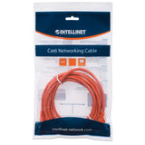 Intellinet IEC-C6-OR-35 networking cable Orange 10.5 m Cat6 U/UTP (UTP)