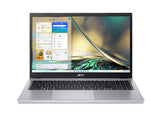 Acer Aspire 3 A315-24P-R3TB AMD Ryzen™ 5 7520U Laptop 39.6 cm (15.6") Full HD 8 GB LPDDR5-SDRAM 512 GB SSD Wi-Fi 6 (802.11ax) Windows 11 Home Silver
