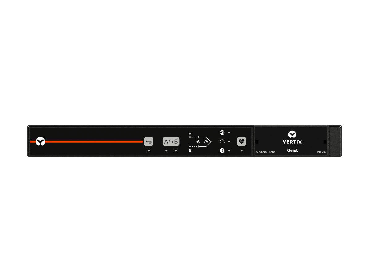 Vertiv Geist AU01X1R0-10L137-1C14C14A900-D power distribution unit (PDU) 10 AC outlet(s) 0U Black
