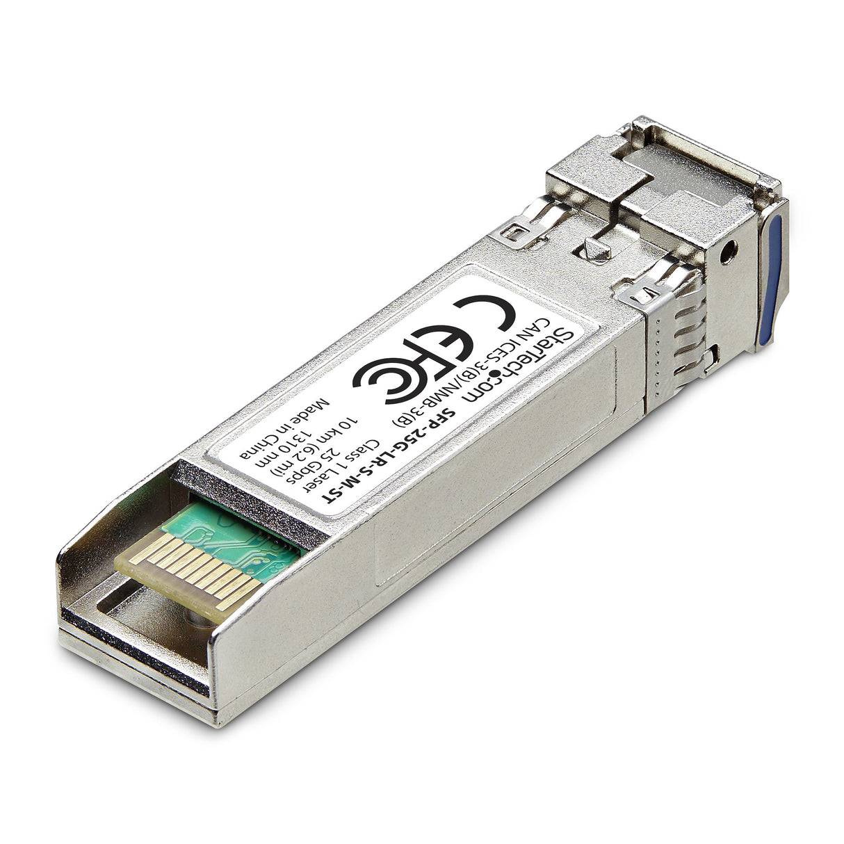 StarTech.com MSA-Compliant SFP-25G-LR-S SFP28 Module, 25Gbps Single Mode Fiber (SMF), 10km (6.2mi), LC Connector, 1310nm, MSA 25 Gigabit Optical Transceiver