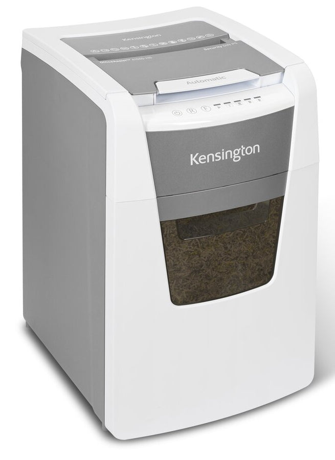 Kensington OfficeAssist A1500 paper shredder Micro-cut shredding 55 dB Grey, White