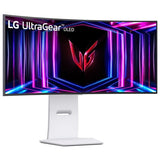 LG 34GS95QE-W computer monitor 86.1 cm (33.9") 3440 x 1440 pixels UltraWide Quad HD OLED White