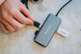 Verbatim USB-C Essentials Multiport Hub 6 ports: RJ45, HDMI, USB-C PD, 3 x USB-A 3.2 Gen 1