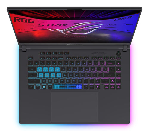 ASUS ROG Strix G16 G615LM-DS94 Intel Core Ultra 9 275HX Laptop 40.6 cm (16") WQXGA 16 GB DDR5-SDRAM 1 TB SSD NVIDIA GeForce RTX 5060 Wi-Fi 7 (802.11be) Windows 11 Home Black, Grey