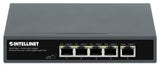 Intellinet 5-Port PoE++ Switch with 4 Gigabit Ethernet Ports and 1 RJ45 Gigabit Uplink Port