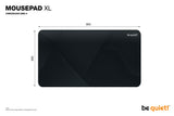 be quiet! Mousepad XL Gaming mouse pad Black