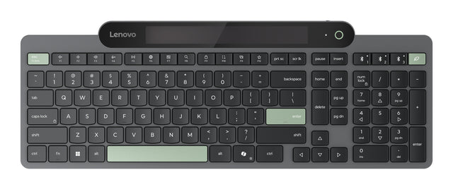 Lenovo 4Y41R69498 keyboard Home/Office Bluetooth Canadian, French Black, Green