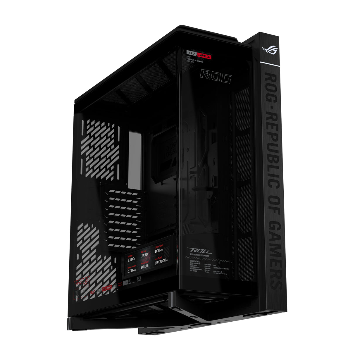 ASUS ROG CRONOX GR801 CURVE TG SCREEN BLACK Midi Tower