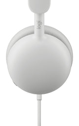 Logitech Zone Wired 2 Headset Head-band Calls/Music USB Type-C / USB Type-A White