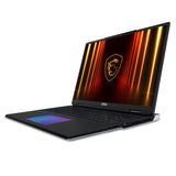 MSI Titan 18 HX AI A2XWIG-087CA Intel Core Ultra 9 285HX Laptop 45.7 cm (18") UHD+ 64 GB DDR5-SDRAM 4 TB SSD NVIDIA GeForce RTX 5080 Wi-Fi 7 (802.11be) Windows 11 Pro Black