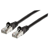 Intellinet IEC-C6AS-BK-1.5 networking cable Black 1.5 m Cat6a S/FTP (S-STP)