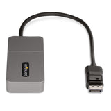 StarTech.com 3-Port MST Hub - DisplayPort to 3x HDMI, Triple 4K 60Hz Monitors, DP 1.4 Multi-Monitor Video Adapter, 1ft (30cm) Built-in Cable, USB Powered, Windows Only